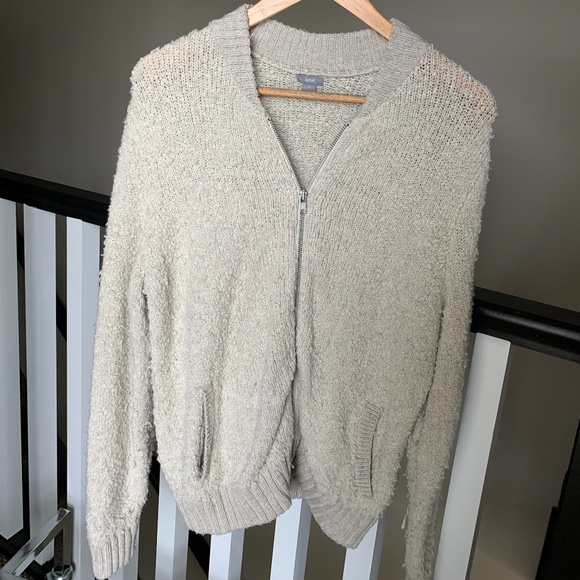 Aerie Bomber Style Knit Sweater - Picture 1 of 2